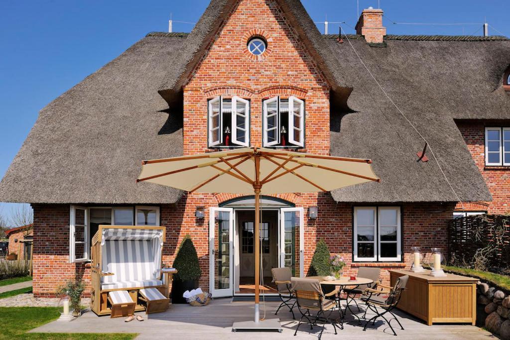 Salzwasserherz Senhoog Luxury Holiday Homes ***** 摩尔苏姆 外观 照片